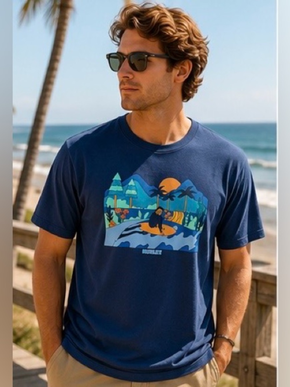 Hurley Men's Surf
Graphic Tee Medium
NWOT Blue